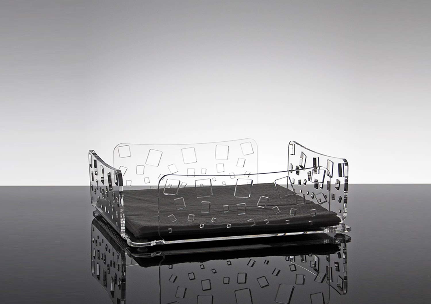 2 Portatovaglioli In Plastica Trasparente - Design Verticale, Senza BPA - Foto 4