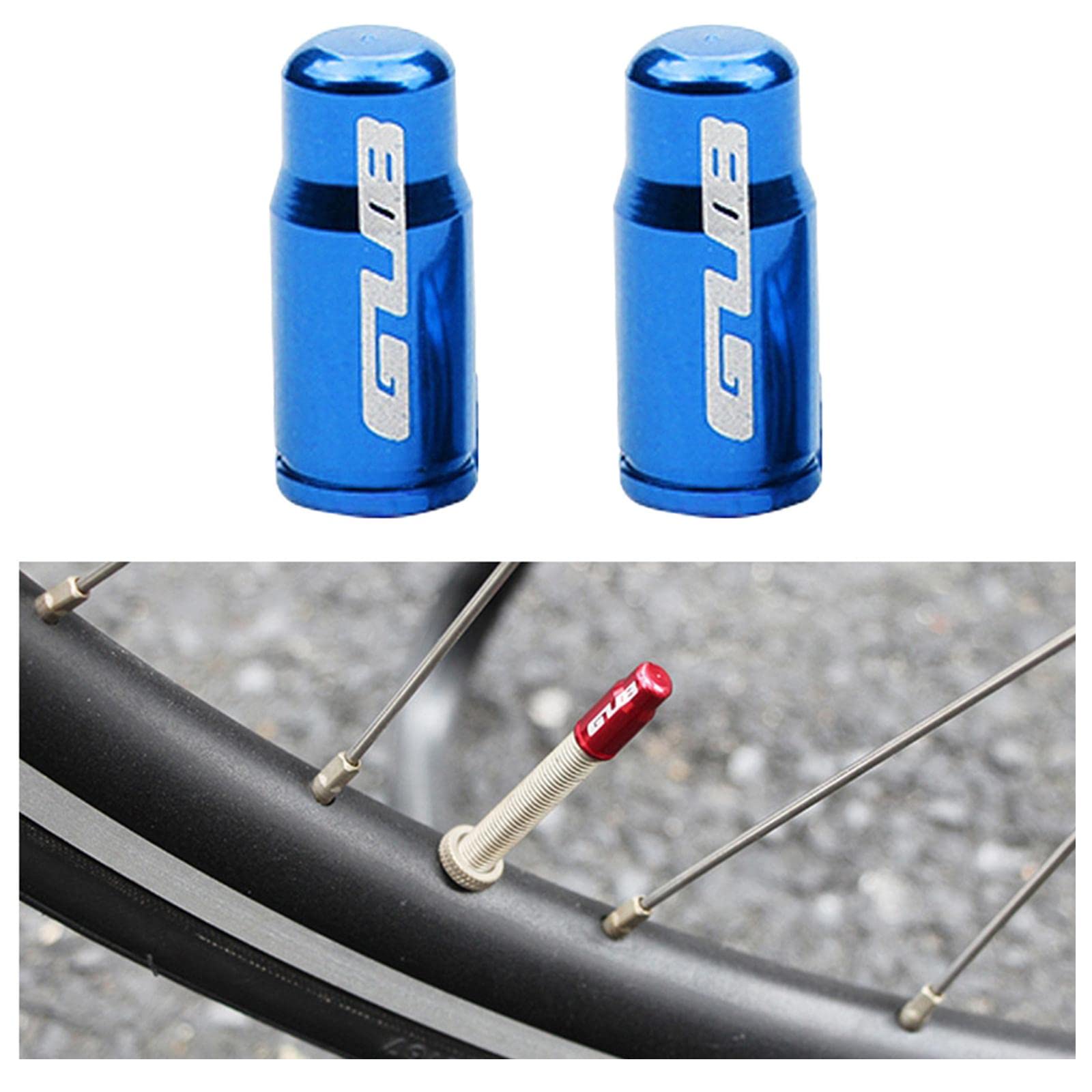 10 Stück Fahrrad Ventilkappen Transparent - Schutz Für Presta Und Dunlop Ventile