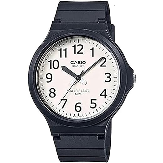 Relógio Masculino Casio Analógico Mw2407Bvdf - Preto