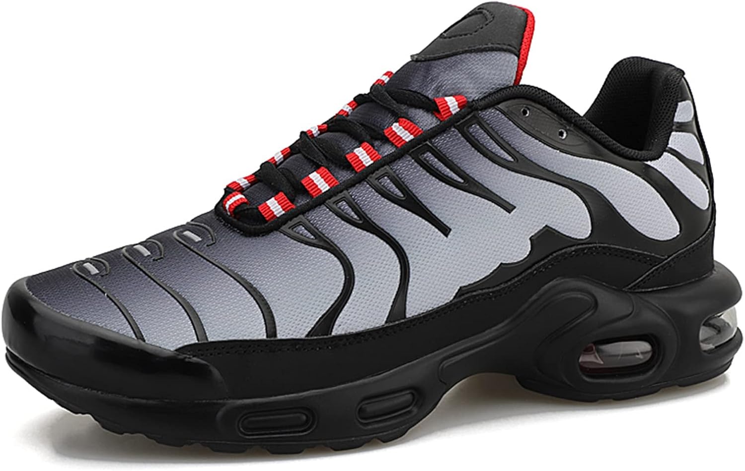Baskets Course Homme Coussin Air - Chaussures Décontractées Marche Tennis Gym Basket