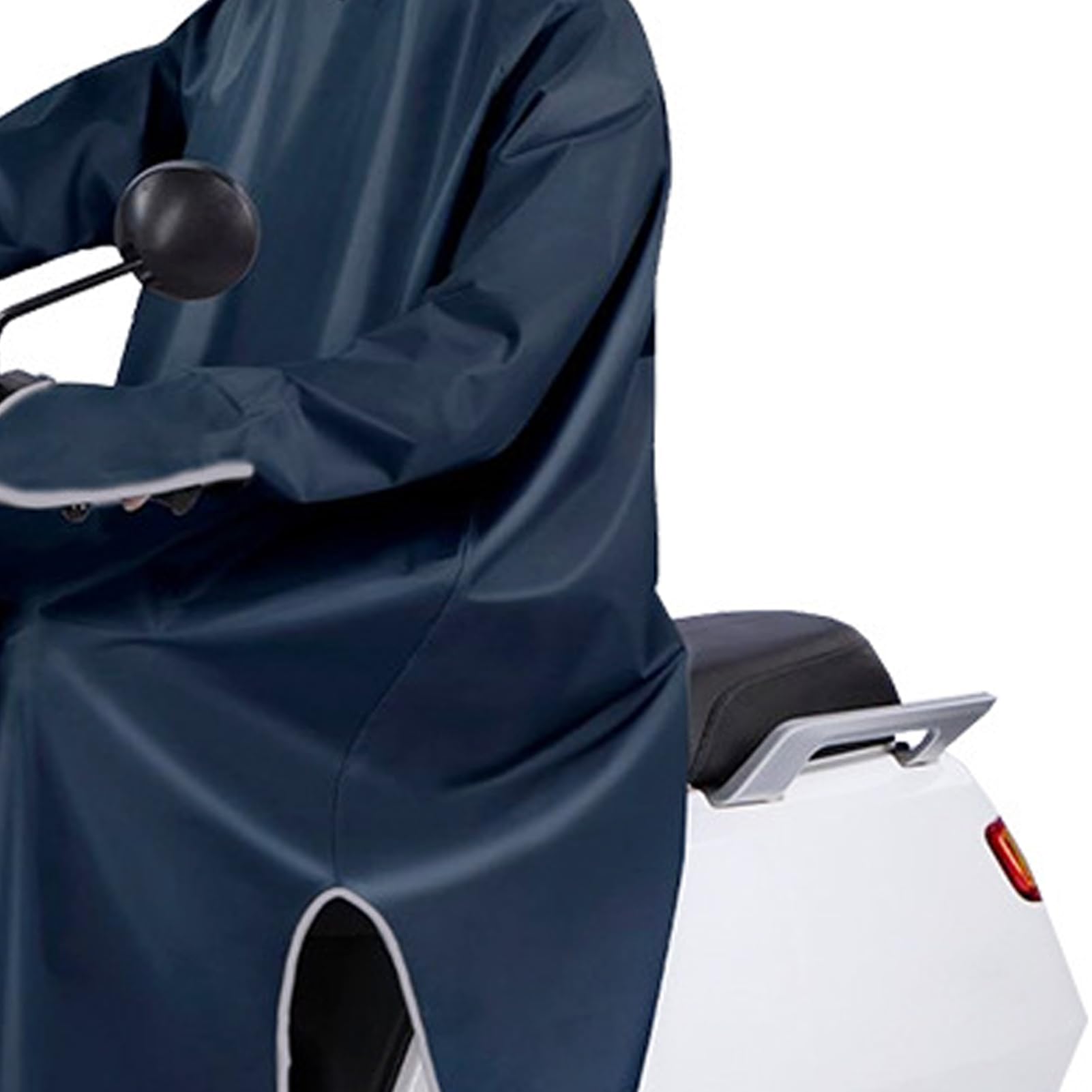 Cappotto Impermeabile per Moto, Poncho Antipioggia Moto Mantella da Pioggia per Bicicletta Unisex Giacca da Antivento Resistente Rughe Riutilizzabile Ciclismo Adulto Scooter Mobilità