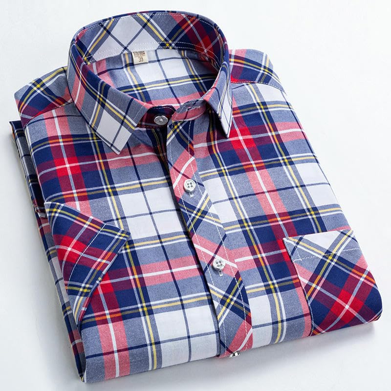 Chemise d'été manches courtes homme style coréen léger sans plis - 6