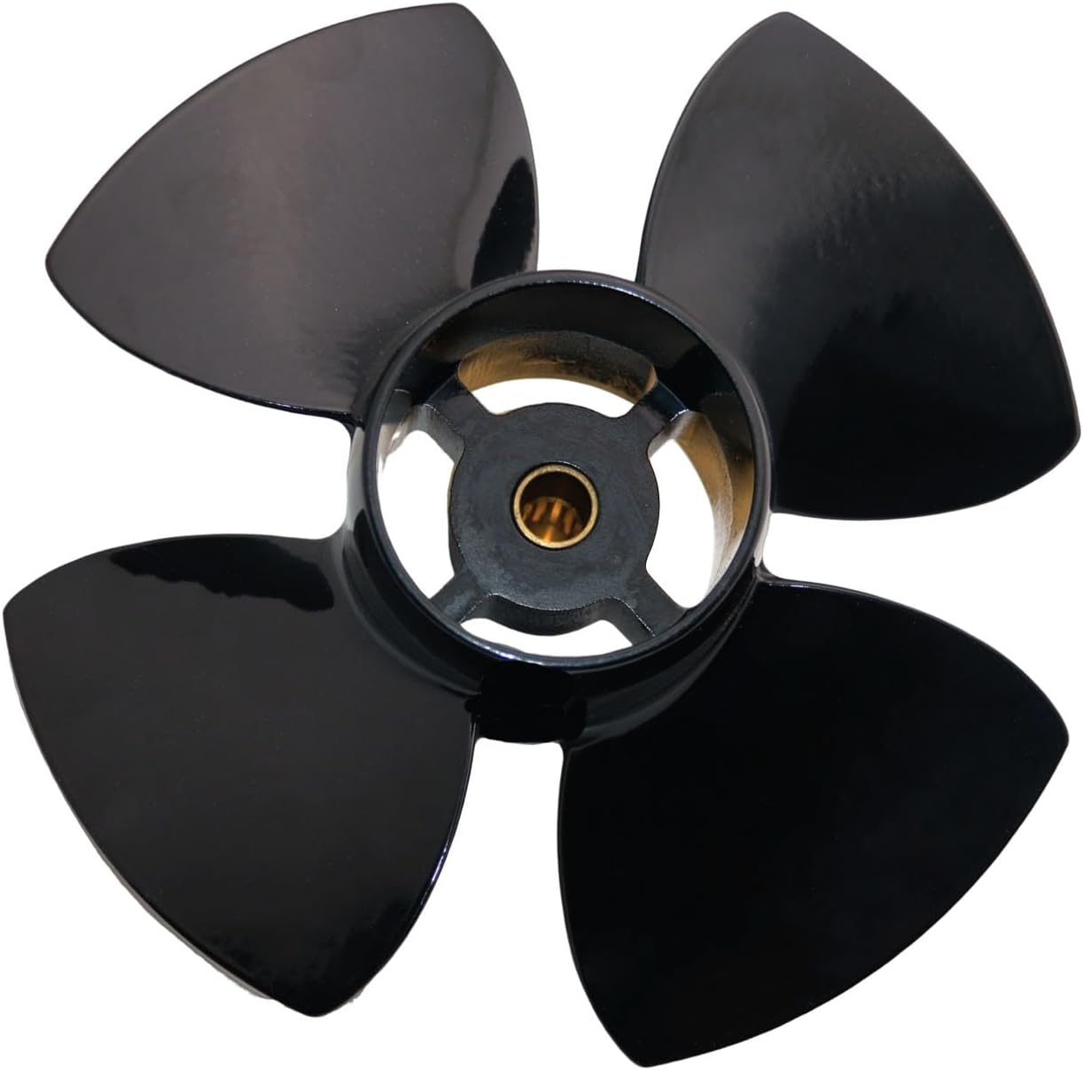 Boat Propeller 4 Blades High Thrust 8.7 Dia x 5"p, 7"p, 9" Pitch, 12 Spline Tooth for Tohatsu Nissan 8 9.8 Mercury 8 9.9 HP Engines, M8B MFS8 M9.8 MFS9.8 Outboard Motors, RH