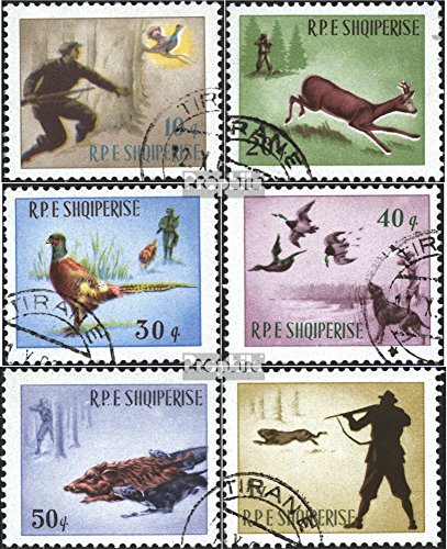 Prophila Collection Albania 982-987 (Completa.Edizione) 1965 Jagsszenen (Francobolli per i Collezionisti)