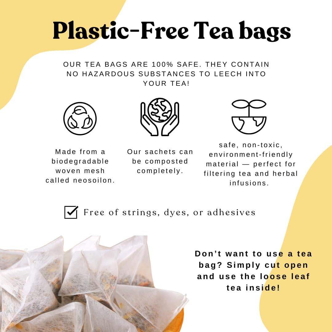 Digestive Tea – Leaky Gut Blend by AutoimmuniTea – Overall Digestive Support, and Stomach Sooth, Made of Organic Marshmallow root and Licorice Root, Cinnamon and Chamomile, IBS AIP Diet – 15 Tea Bags - Image 5