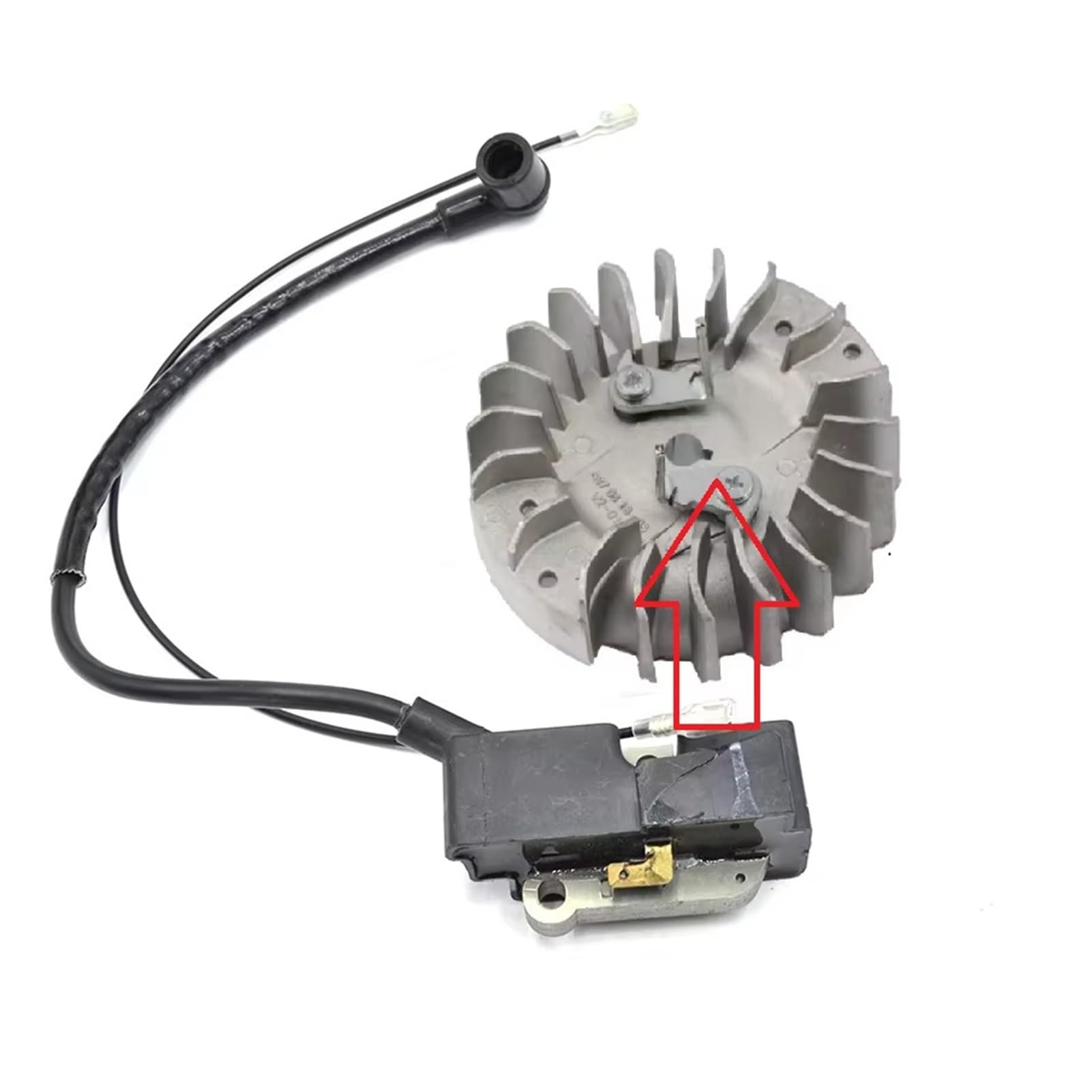 Mnxbdge Kit B Fit For Husqvarna Chainsaw 362 365 371 372 385 390 Xp 390Epa Jonsered 2163 2165 2171 Epa Cs 2186 2188 Magneto Flywheel Ignition Coil(Kit B)