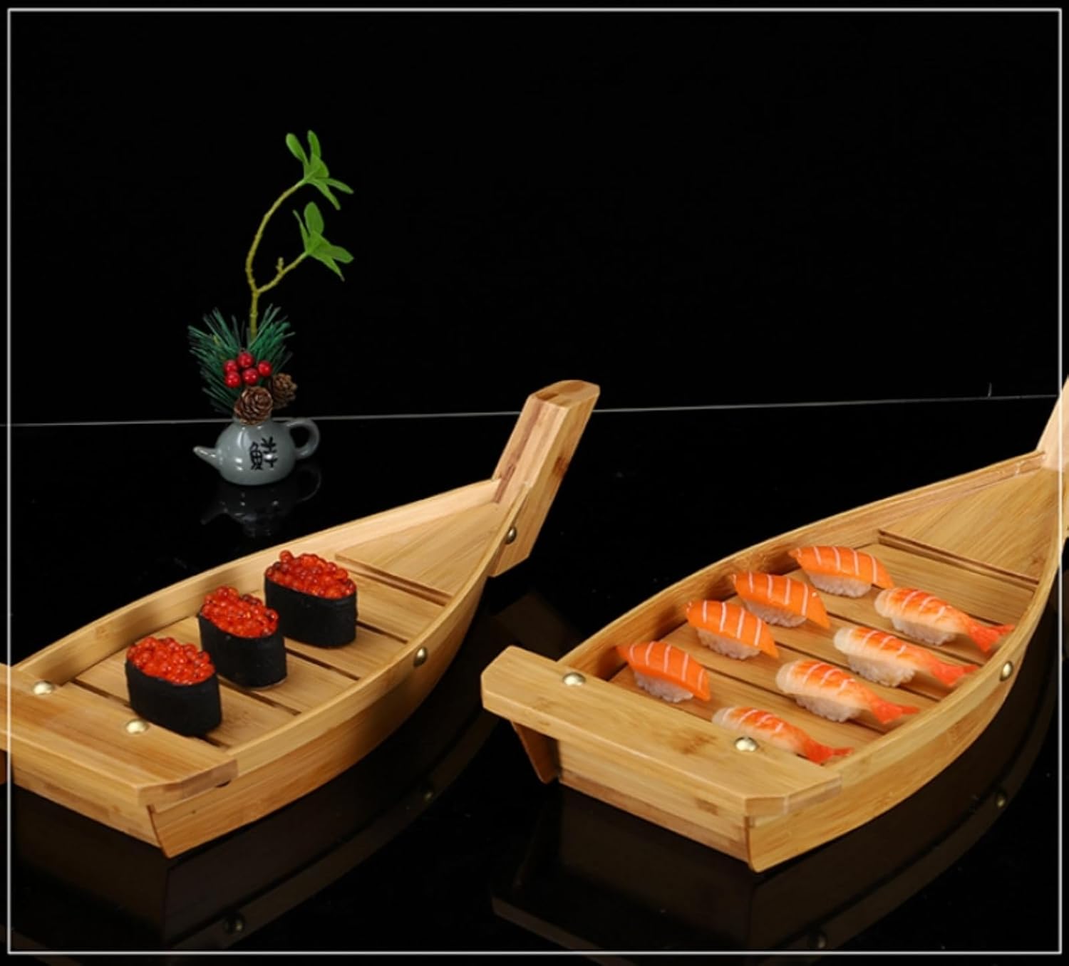 舟盛り 器 1個 舟盛り皿 刺身皿 おしゃれ 容器 船盛り 盛舟 舟盛 盛込み舟 刺身舟 竹製 和風 寿司盛台 和食器 飲食店 業務