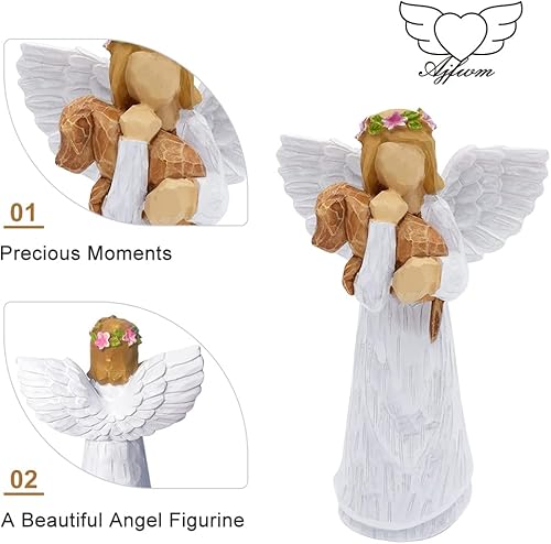Miniatura 2 de Angel of Friendship - Regalos conmemorativos para perros regalos para perros fallecidos regalo de recuerdo para un dueño de mascotas en duelo
