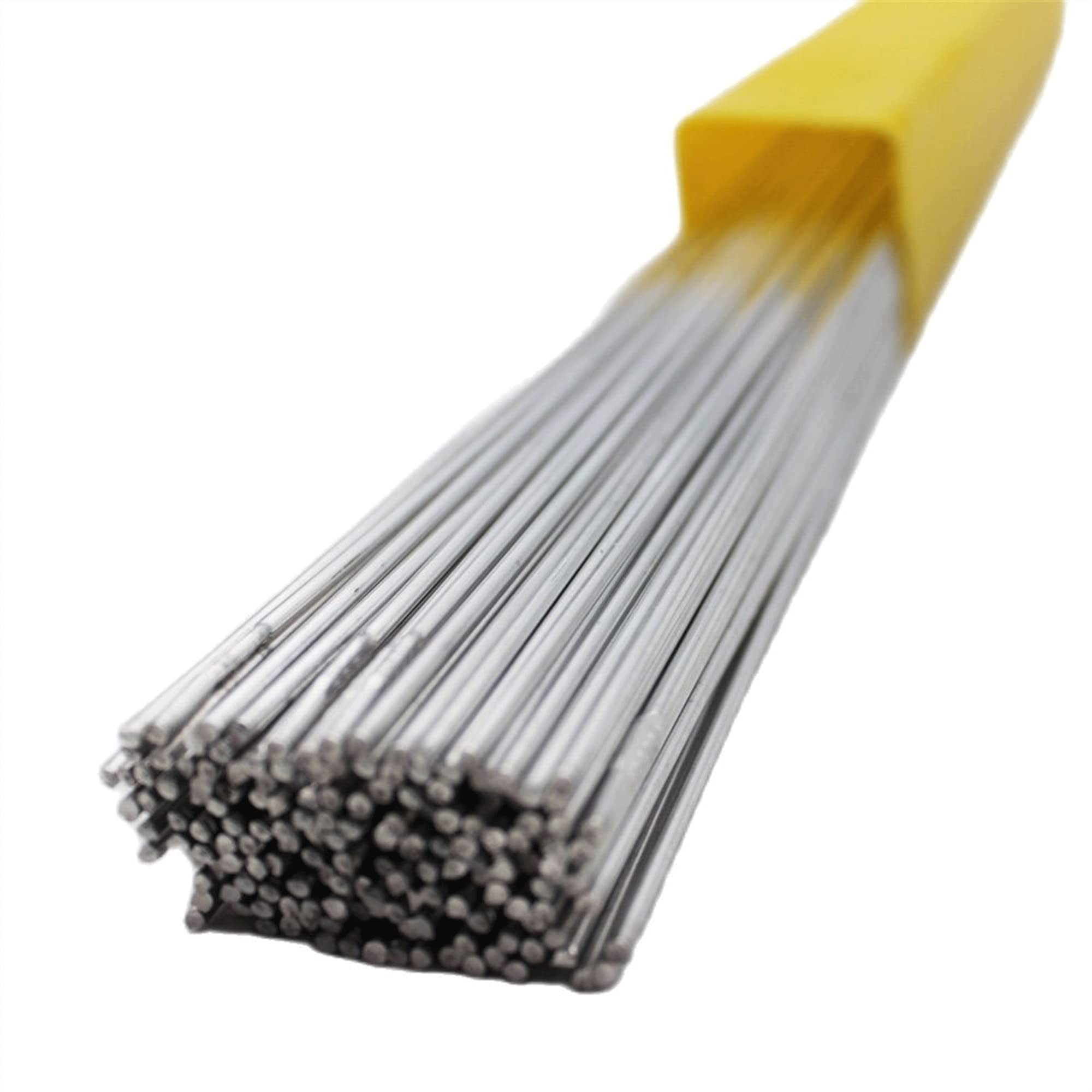 Tuanie Aluminium Schweißdraht | 100 Stück, 1,6 Mm X 50 Cm | Niedrigtemperatur, Ungiftig | Für Alu, Alulegierungen, Guss