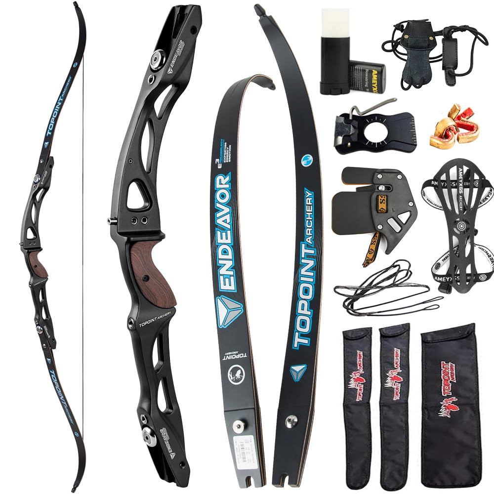 ILF Recurvebogen Set 68 Zoll 18-44 lbs Bogenschießen Jagdbogen RH LH