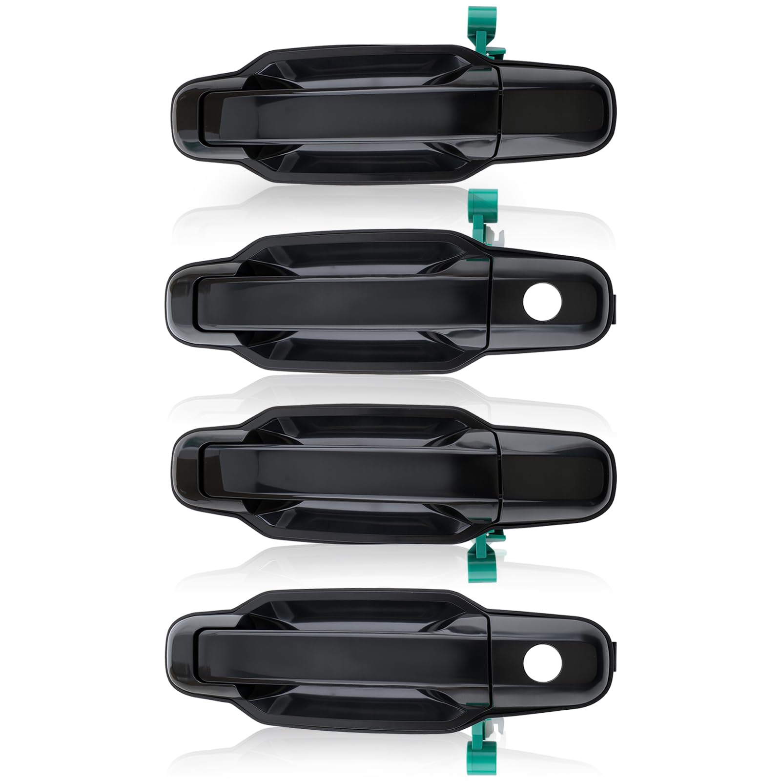 CARBBIA 4-Pack Exterior Door Handles, front, back, left and right Compatible with Kia Sorento 2003-2009, 82650-3E010, 82660-3E010