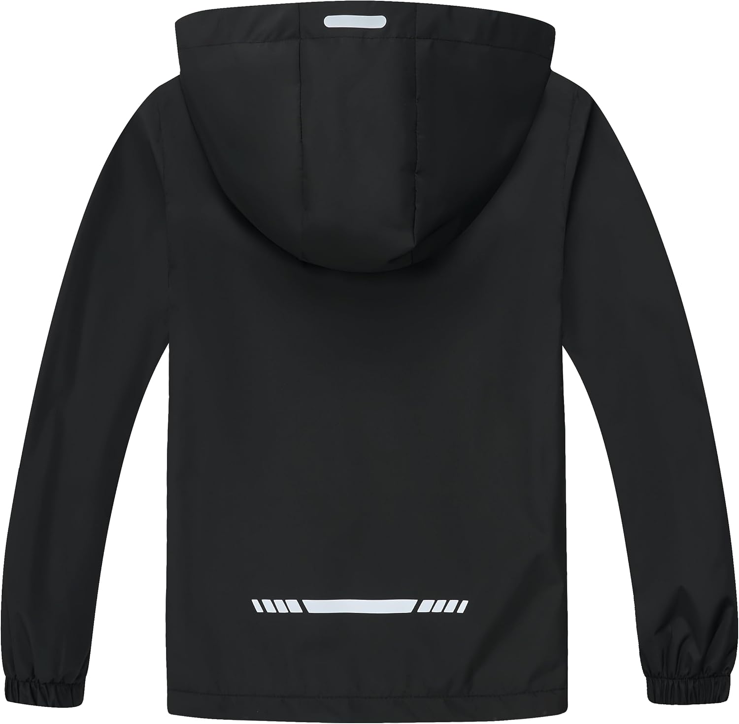 Boys Girls Waterproof Rain Jacket Lightweight soft lining Kids Windbreaker Hooded Coat Easy to Fold - Image 3