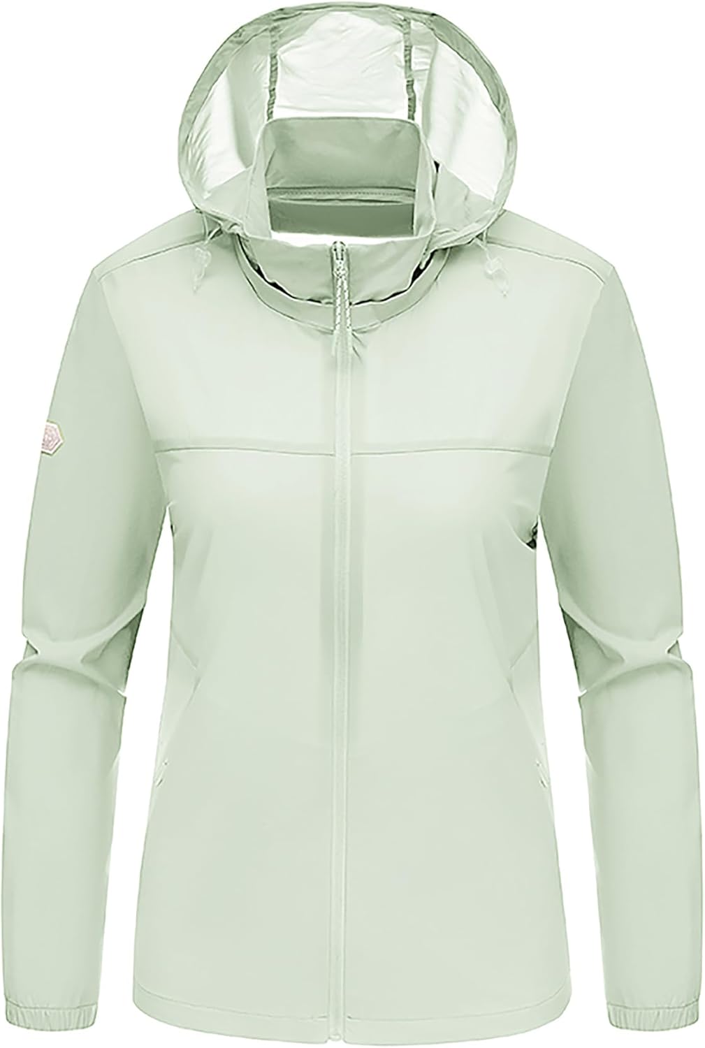 Unisex UPF 50+ Sun Jacket Lightweight Cool UV Protection Long Sleeve Zip Up Hoodie Outdoor for Men Hiking Running