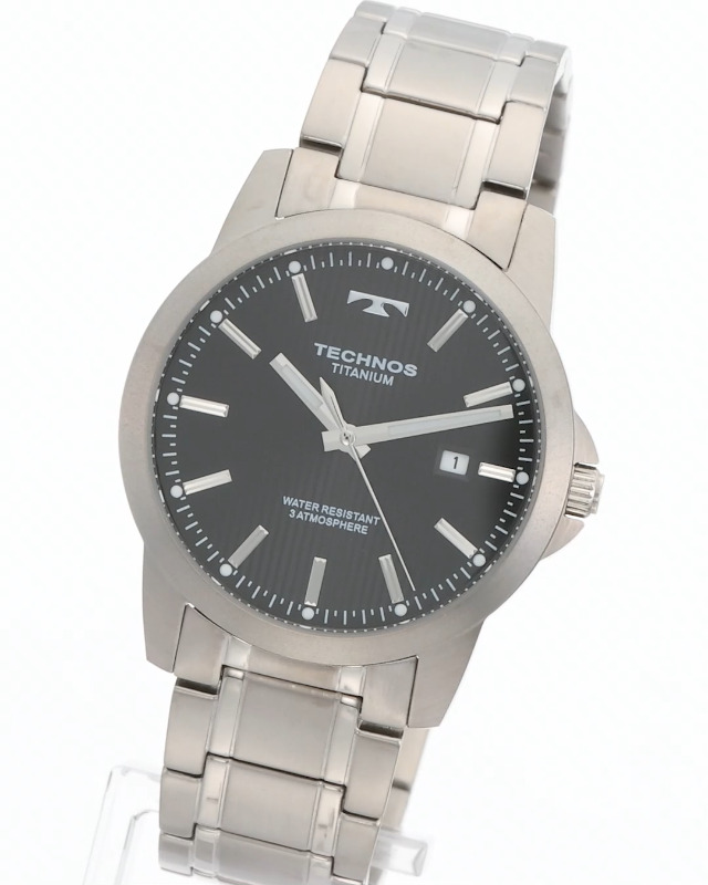 Amazon.co.jp: [テクノス]TECHNOS 腕時計 チタン デイト T9B78IB