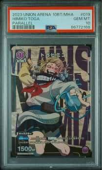 【PSA10】ユニオンアリーナ　ヒロアカ　トガヒミコ　パラレル PSA10僕のヒーローアカデミア トガヒミコ PSA10 パラレル