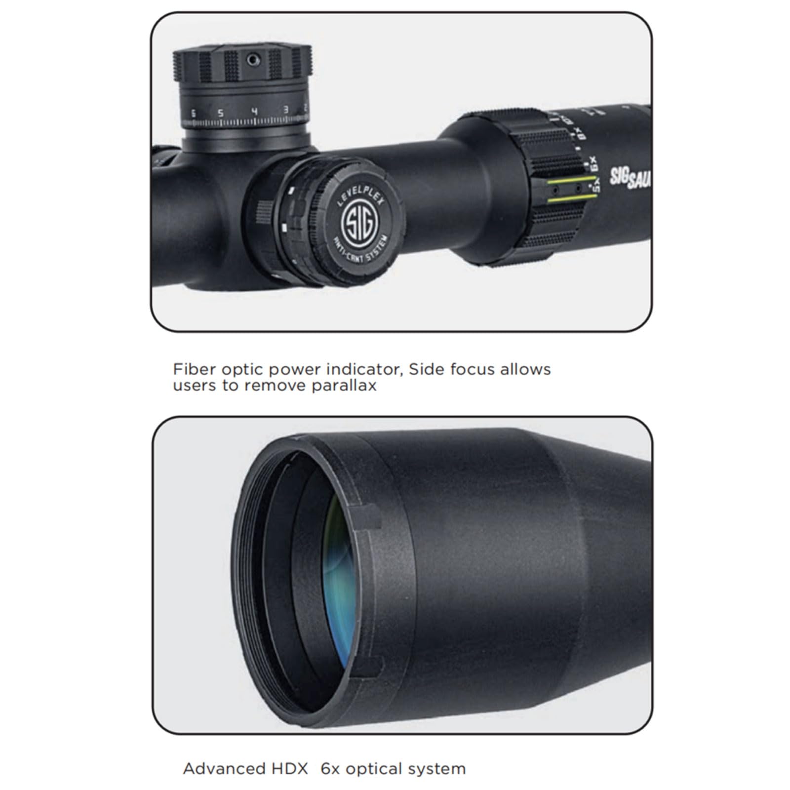 Amazon | [SIG SAUER][国内正規品] TANGO6 ライフルスコープ (5