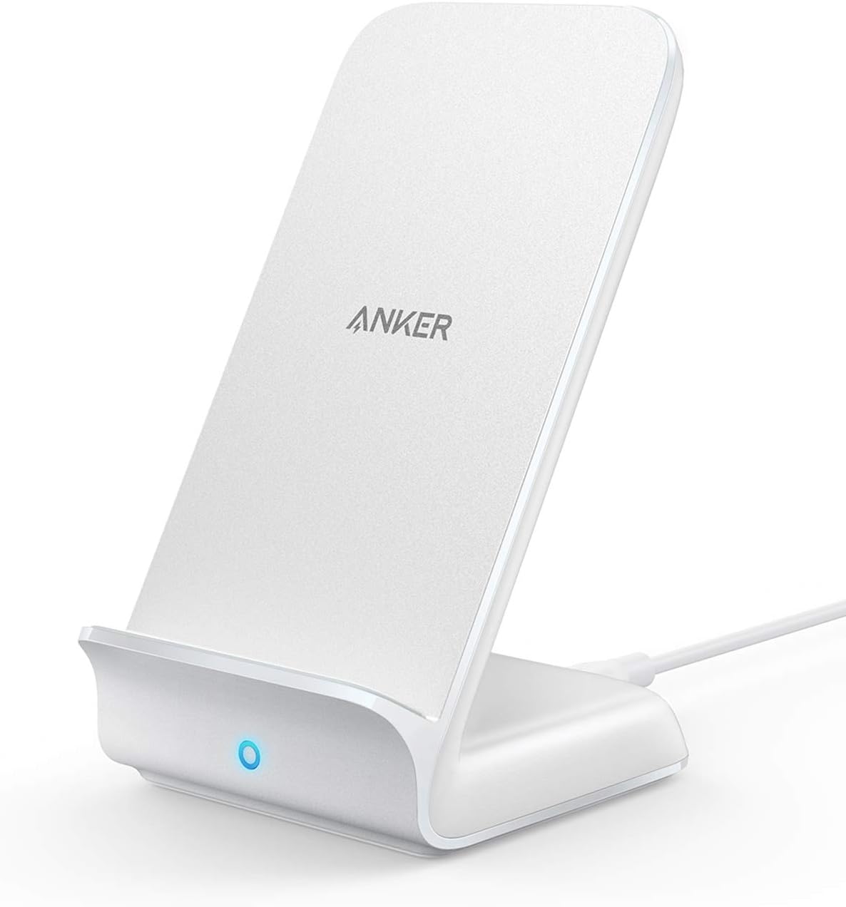 Amazon Com Anker Wireless Charger Powerwave 7 5 Stand Qi Certified Fast Charging Iphone 11 11 Pro 11 Pro Max Xr Xs Max Xs X 8 8 Plus Galaxy S S10 S9 S8 Note