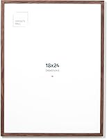 Vista 15 de Opposite Wall - Portarretratos de madera de roble macizo oscuro de 16 x 20 pulgadas - Ligero, versátil e inastillable - Póster o marco de fotos