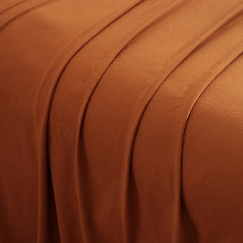 Miniatura 5 de BuLuTu Juego de sábanas de microfibra lavada tamaño Queen extra suaves para cama de tamaño Queen juego de sábanas y fundas de almohada juego de