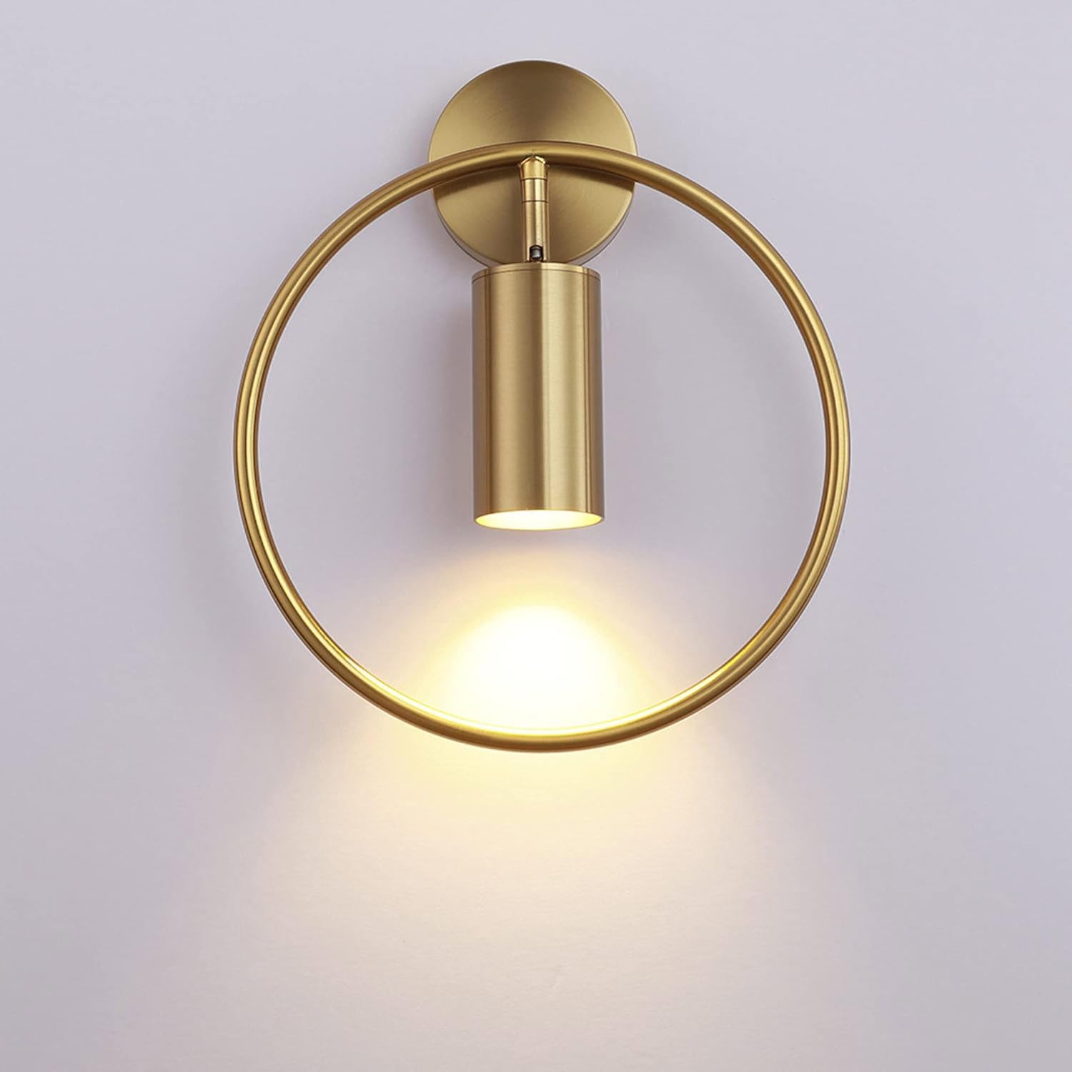 KRIPINC Vintage Round Indoor Wall Light, Industrial Wall Spot Light — image 1
