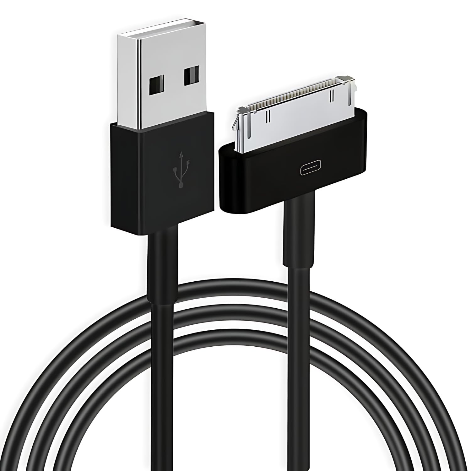Earpods Lightning Cavo Di Ricarica E Sincronizzazione 30 Pin A USB-C, 1 Metro Nero - Per IPad, IPhone, IPod Classici Cavo Sincronizzazione IPod Classic - Foto 8