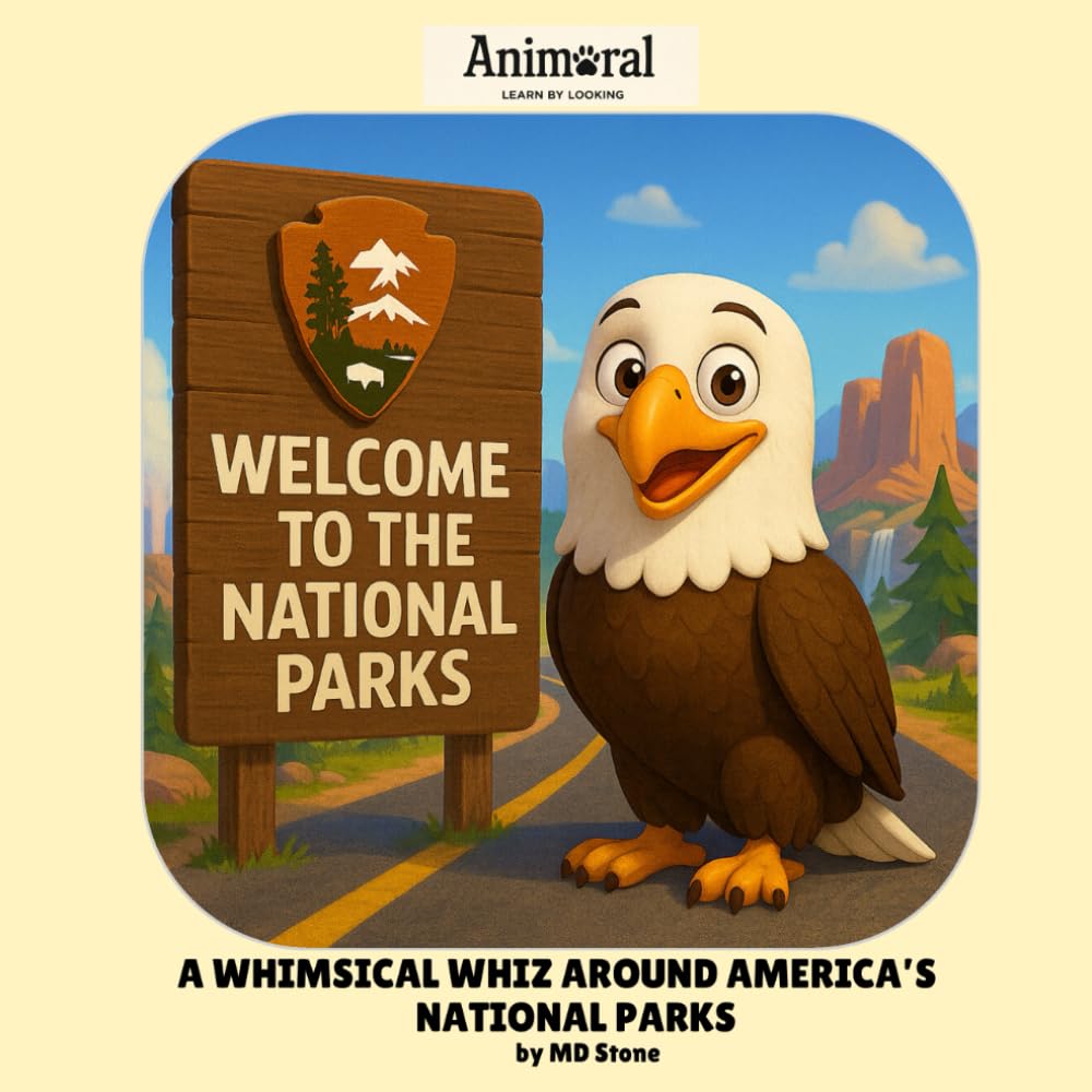 Welcome to the National Parks - A Whimsical Whiz Through America's National Parks: A Fun and Whimsical Journey for Kids to Learn About America's National Parks