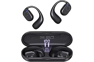 PSIER Open Ear Premium Comfort Bluetooth Headphones for Sensitive Ears