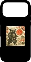 Vista 22 de Pug Samurai Japanese Warrior Costume Sumi-e Art Funny Case for iPhone 16