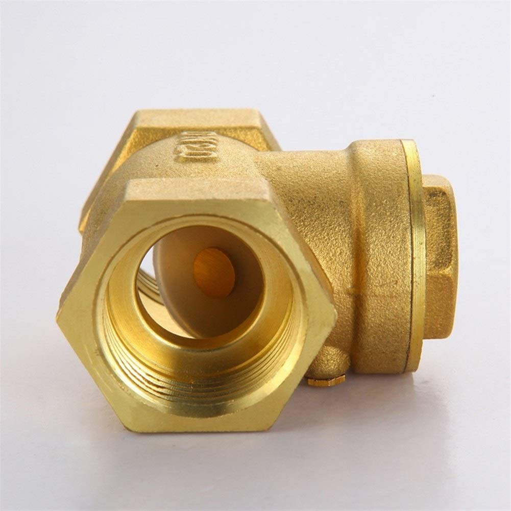 Zawory zwrotne G1/2 G3/4 G1 DN15 DN20 DN25, zawór oscylacyjny z gwintem żeńskim, zwrotny, wodomierz, mosiądz, wysokie ciśnienie(DN25)
