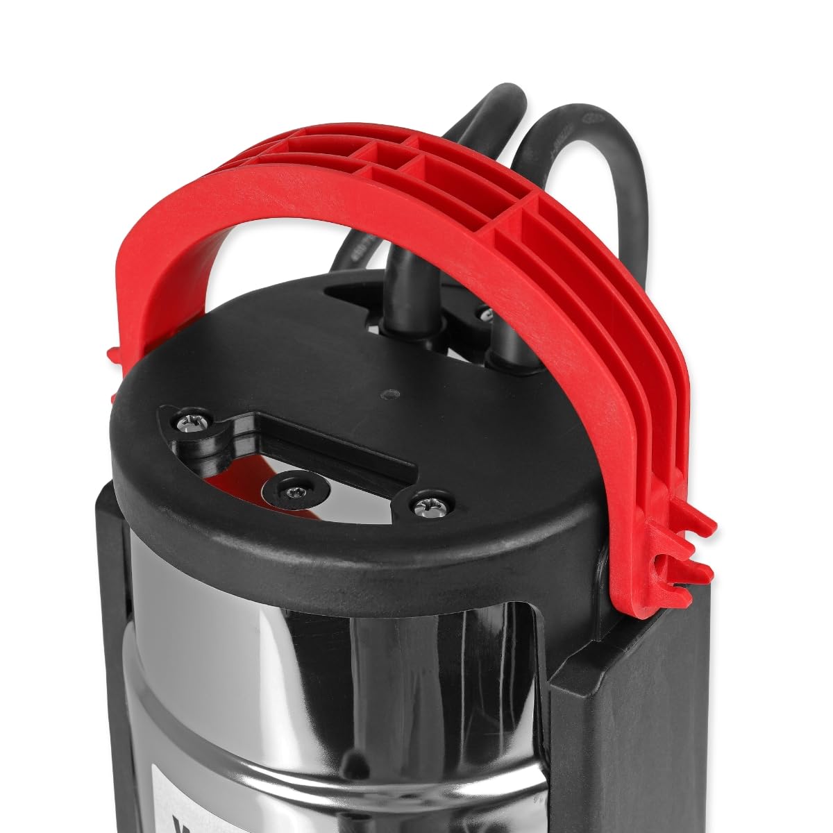 WALTER 2-in-1 Schmutz- und Klarwasserpumpe | 750 W, 16.500 l/h Fördermenge, max. Förderhöhe 9 m, universeller Anschluss, Tauchpumpe für Keller, Teich und Baustelle, Tauchpumpe Schmutzwasser Abpumpen