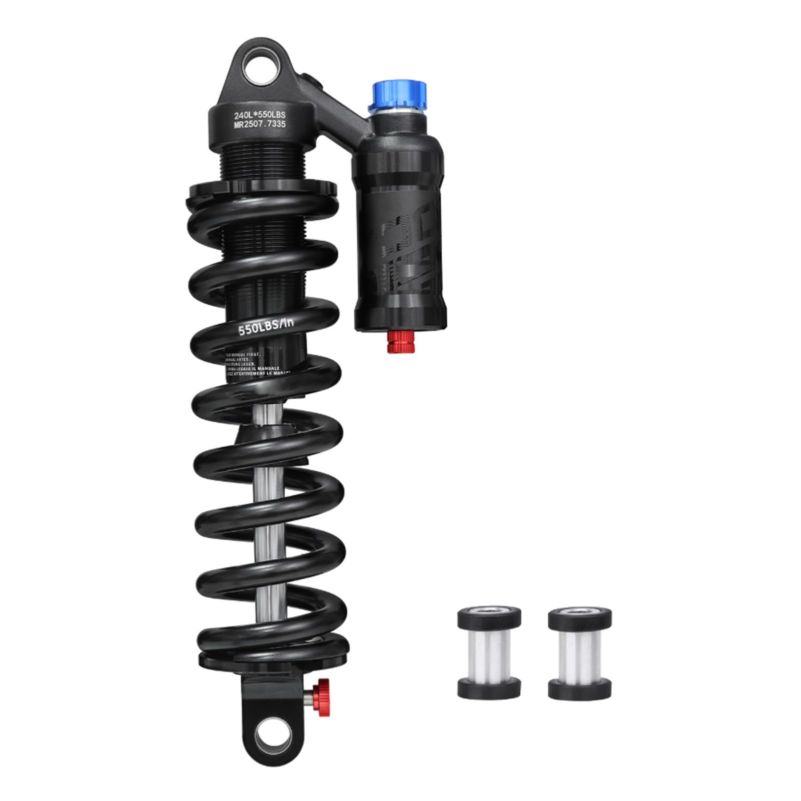 Changor Ammortizzatore per Mountain Bike, Regolabile da 550 Libbre