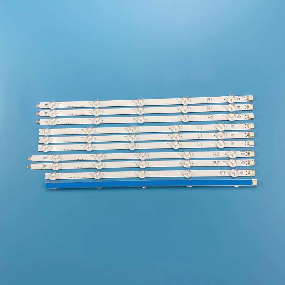 PCXPYGEYV 10 Tiras De Retroiluminación LED Compatibles For LG 42" TV 6916L-1385A 6916L-1386A 6916L-1387A 6916L-1388A 42LA620S 42LA620V 42LA615V 42LN5400(20pcs(2tv