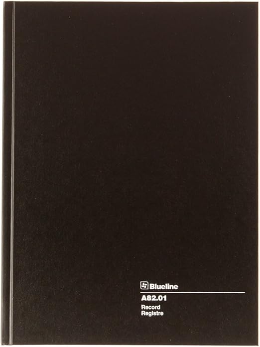 Blueline Account Book, Perfect Binding, Record, 112 Pages, 101/4" x 7