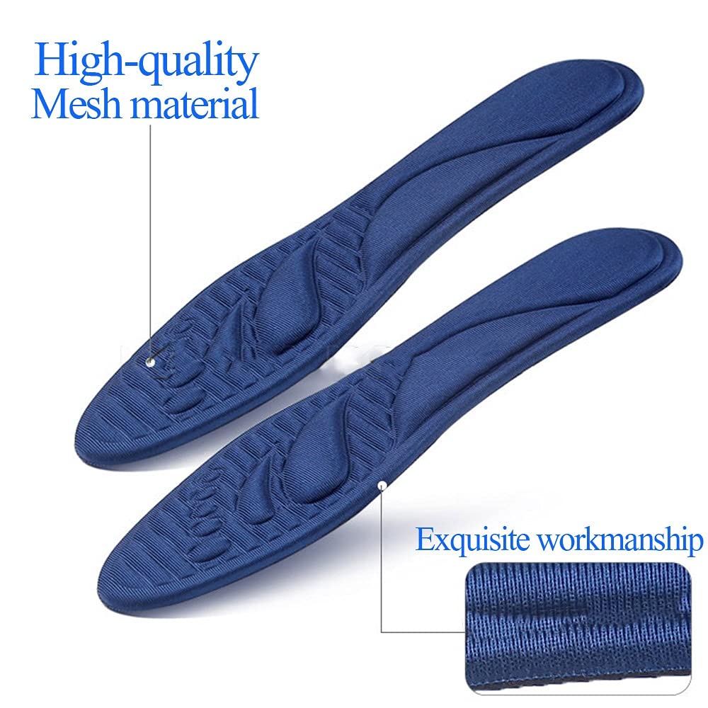 Stretch Traspirante Deodorante Deodorant Solette per Cuscino per Piedi Uomo da Donna Solette per Scarpe Sole Sole Relief Soft Pads(S EU 35-40)