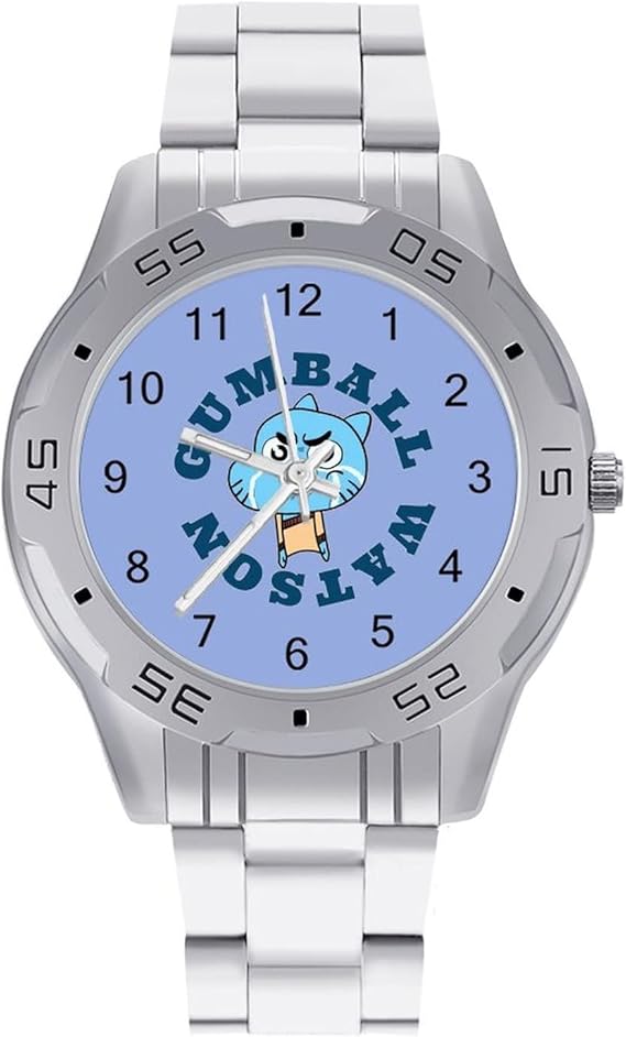 腕時計 メンズ おしゃれ ビジネス 時計 ステンレススチールウォッチ メンズ 腕時計 ビジネス腕時計 防水 カジュアル メタル男性腕時計 ラグジュアリー ビジネス メンズ 時計 おかしなガムボール1 腕時計 Amazon Co Jp