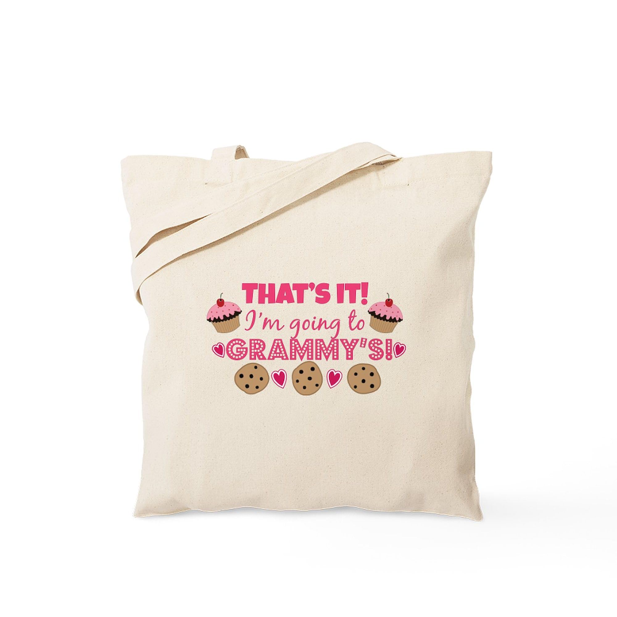 CafePress That's It! I'm Going To Grammy's! Tote Bag Natural Canvas Tote Bag, Reusable Shopping Bag