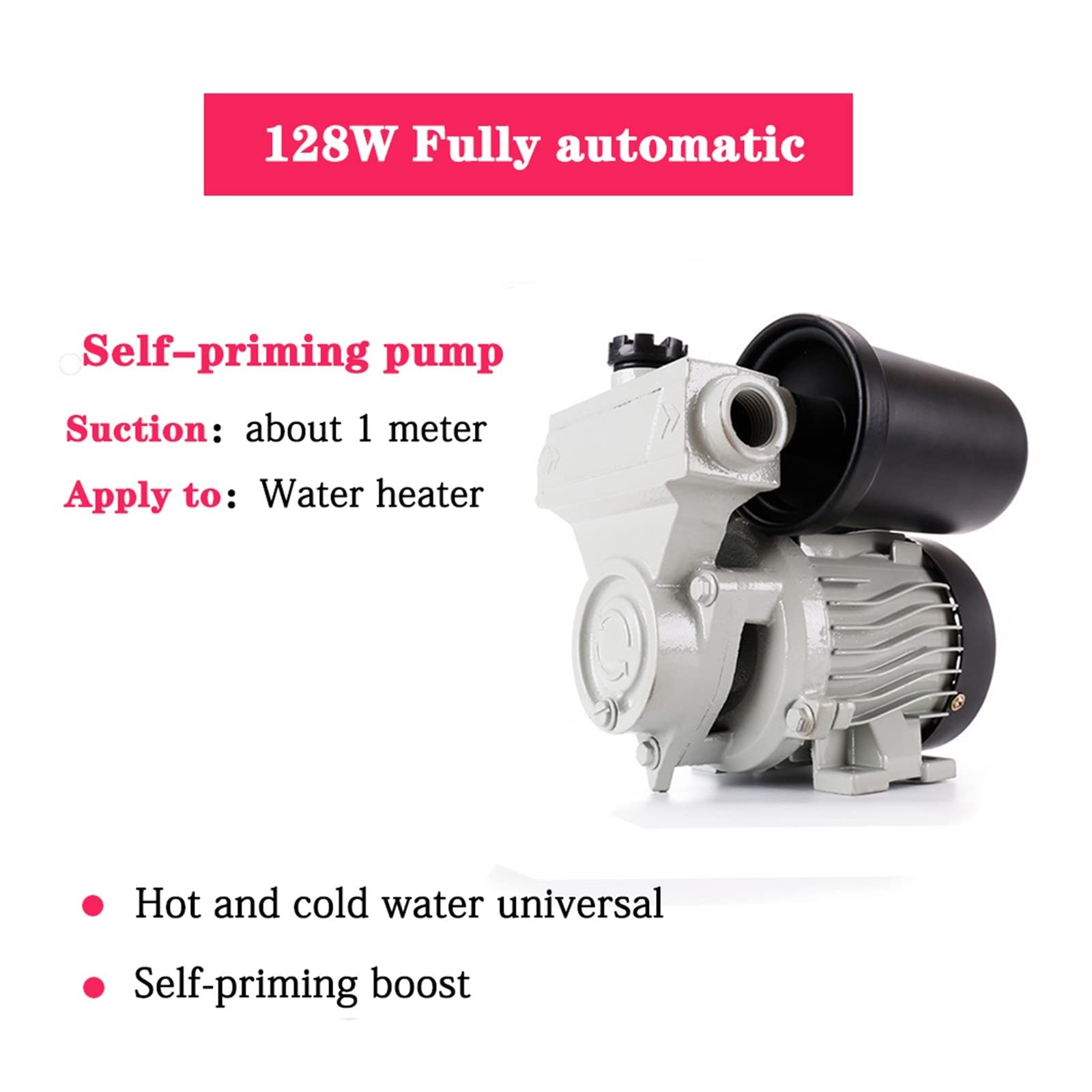 Bomba autocebante doméstica, Bomba automática, Bomba de succión, Bomba de Refuerzo, tubería de Agua del Grifo, Grifo presurizado, presurizado(688W)