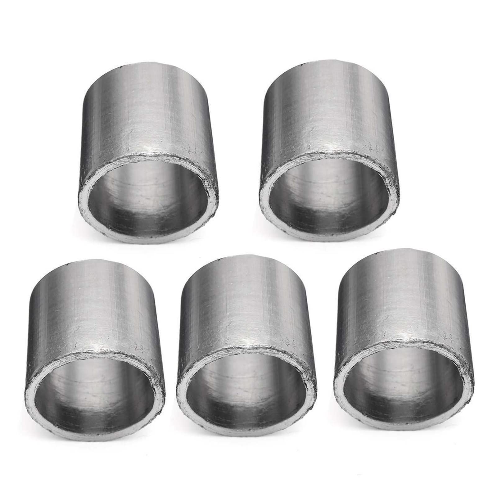 WORSHIP 1 stück / 2 stück / 5 stücke Auspuffrohrdichtung Schalldämpfer Dichtung Schalldämpfer Zubehör Ersatzteil Fit for Vespa GTS GTV IE GT S Super 125 250 300 CCM (Color : 5 pcs)