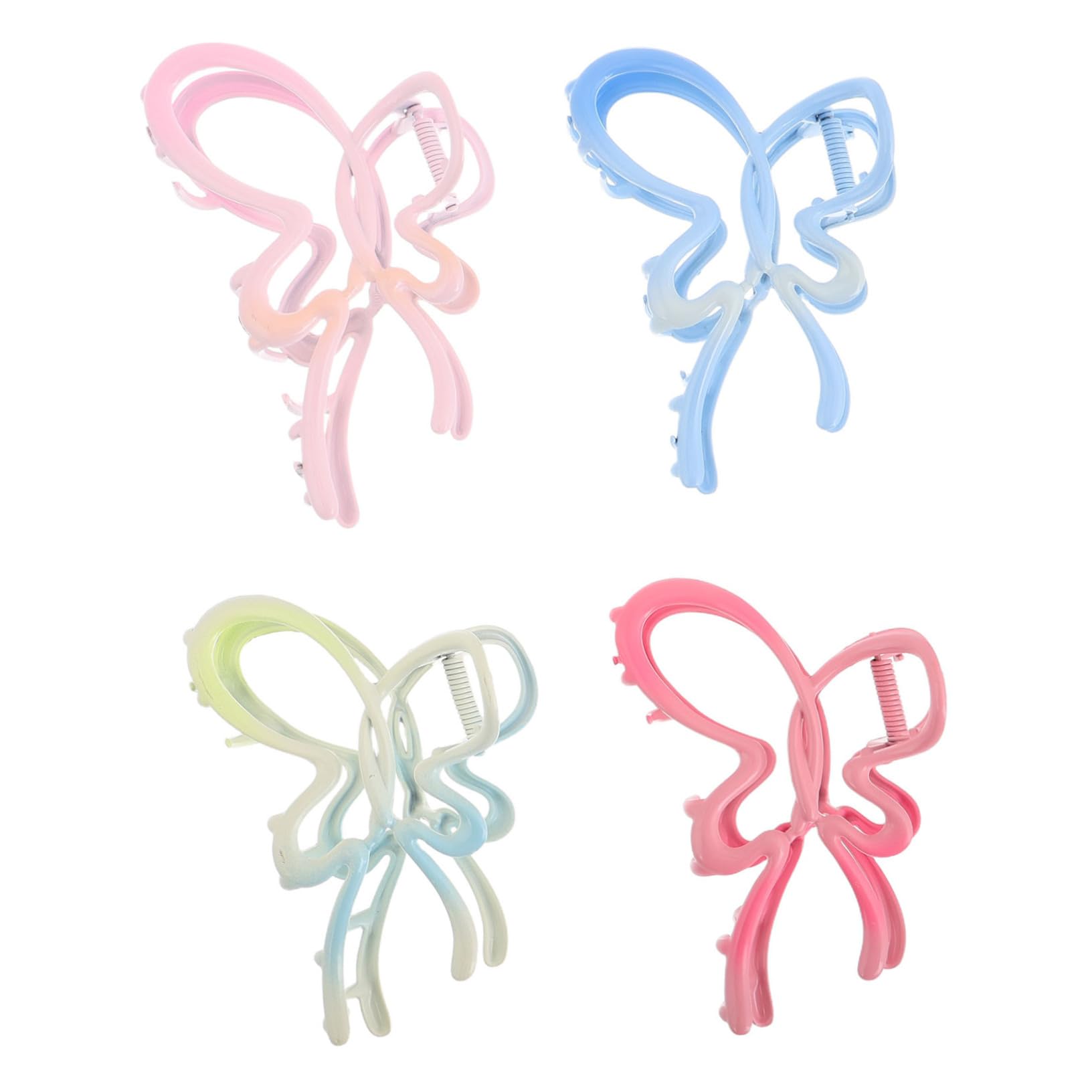 16 Pièces Lot de Pinces à Cheveux Métalliques Grandes et Uniques Clips Géométriques Colorés pour Cheveux Épais et Bouclés Accessoires pour Usage et Événements Spéciaux