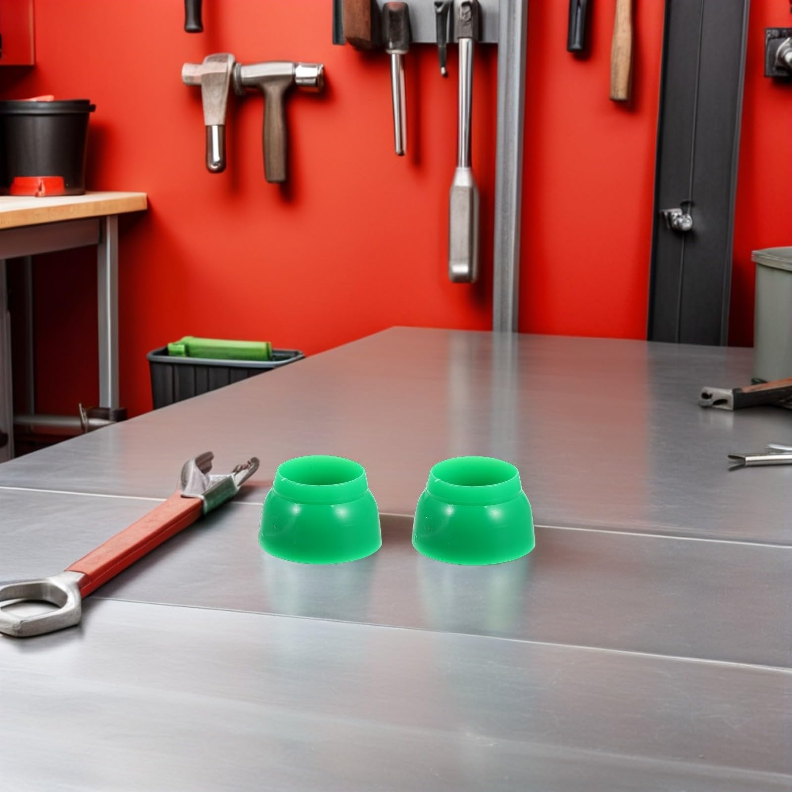50 Tapones de Plástico M10 para Tuercas y Tornillos en Áreas de Juegos Infantiles, Protección Resistente Intemperie para Equipos de Parque y Seguridad