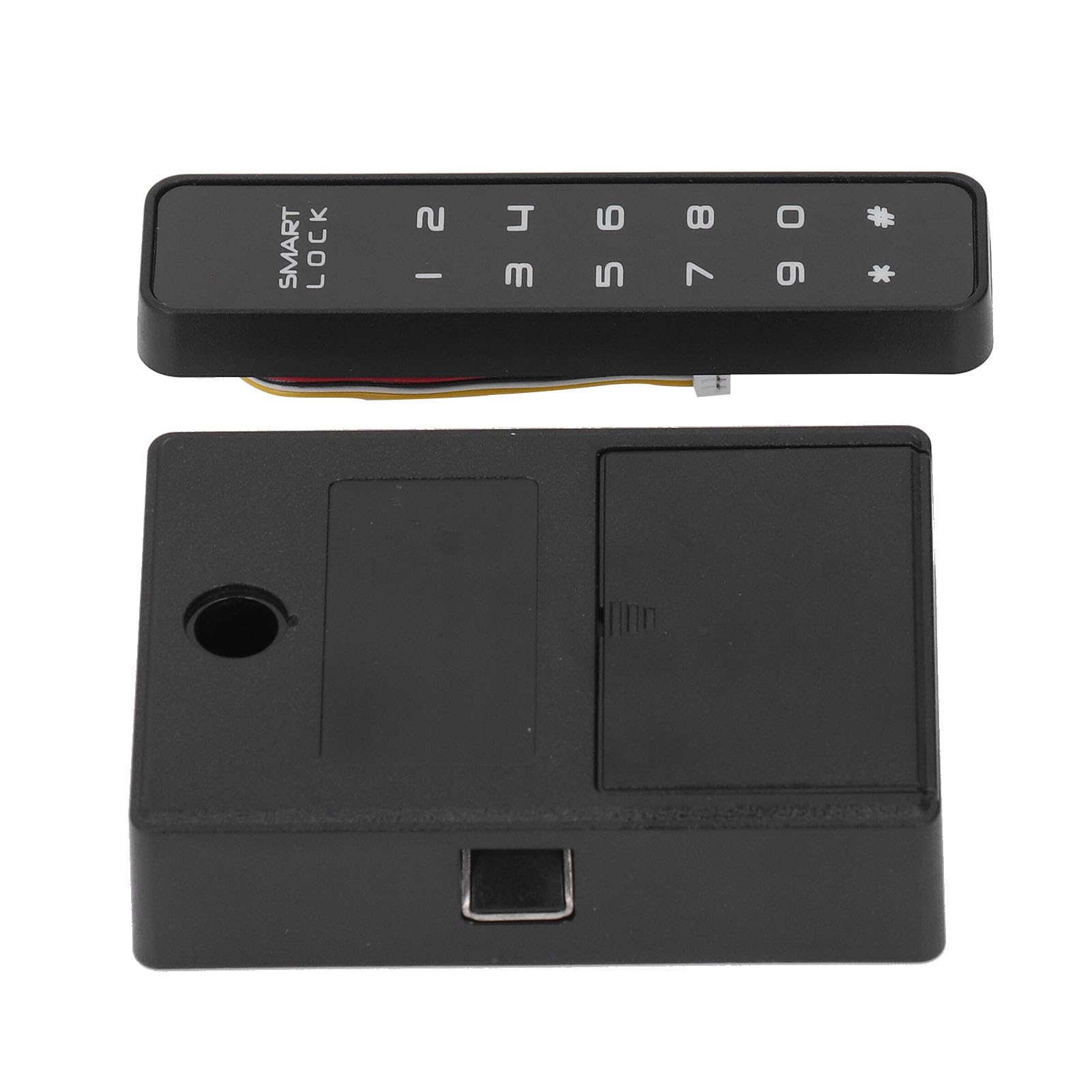 Kit de serrure d'armoire électronique, entrée de mot de passe par clavier tactile numérique, serrure d'armoire intelligente sans clé pour casier tiroir bureau à domicile, matériau