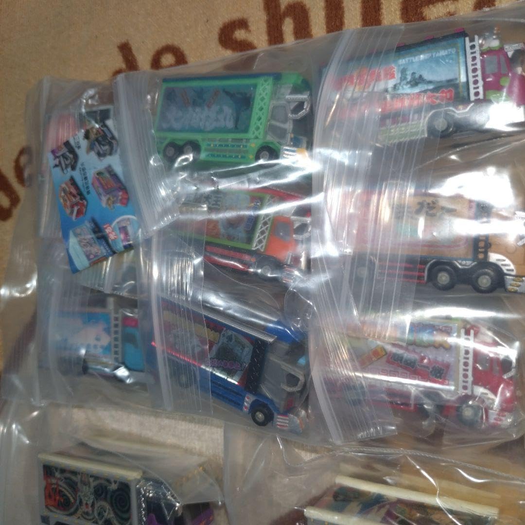 Amazon.co.jp: チョロQ 風 デコトラ ガチャ コーヒーおまけ トラック