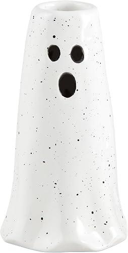 Mud Pie Ghost Vases, Medium, 4 3/4" x 2 1/2" Dia