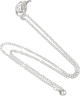 Collar con Colgante de Estilo Occidental con Forma de Sombrero de Moda Y Adorno para Botas para Mujer