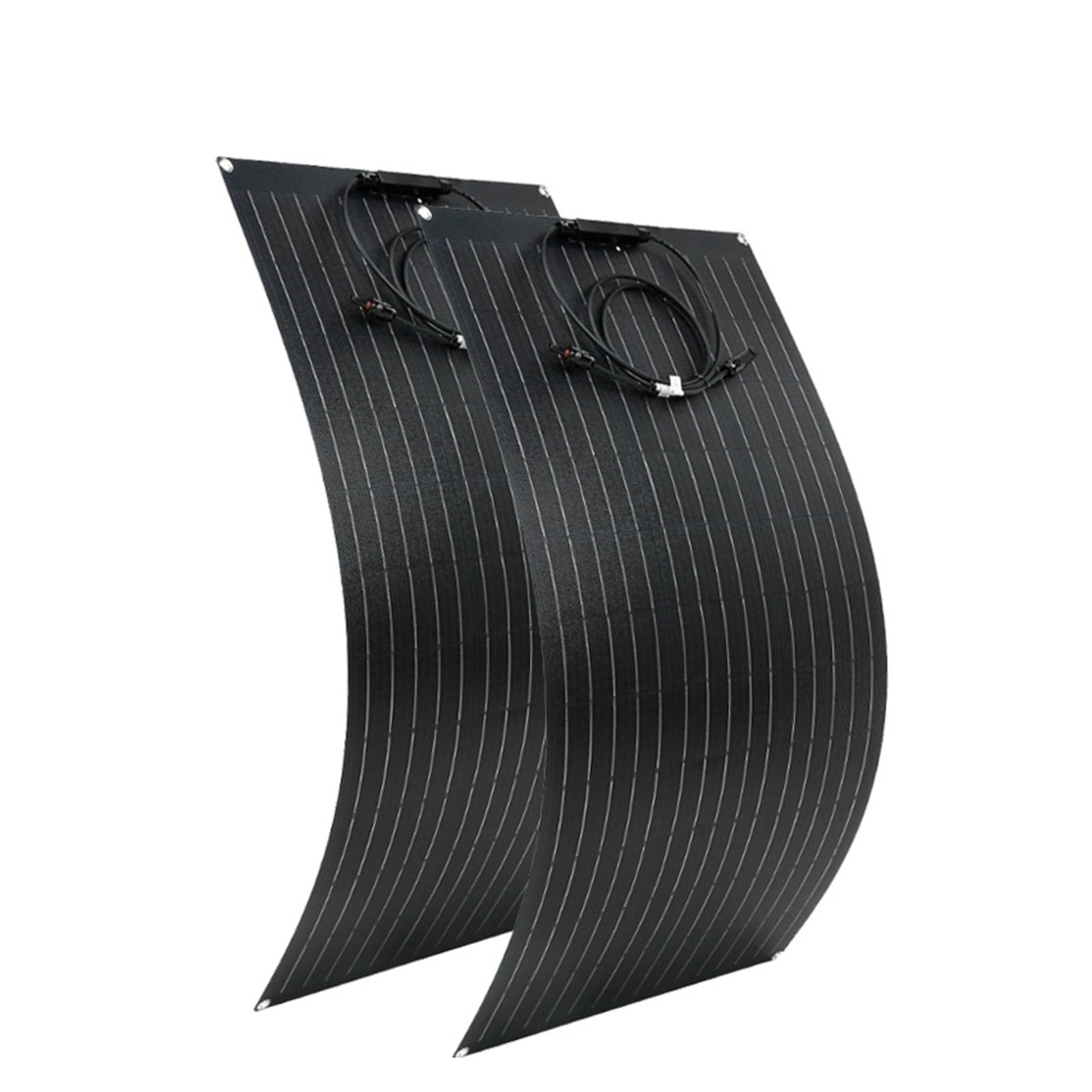 Solarpanel-Kit, flexibles monokristallines PV-Modul, hocheffiziente Ladebatterie for Zuhause, Wohnmobil, Boot, netzunabhängiges System Einfache Installation(2PCS-600W)
