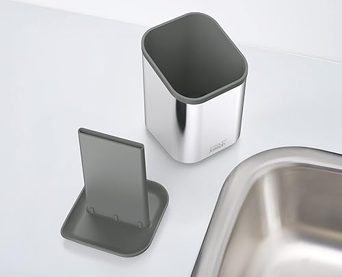 Miniatura 3 de Joseph Joseph Duo - Escurridor de cubiertos de acero inoxidable, organizador de utensilios de cocina