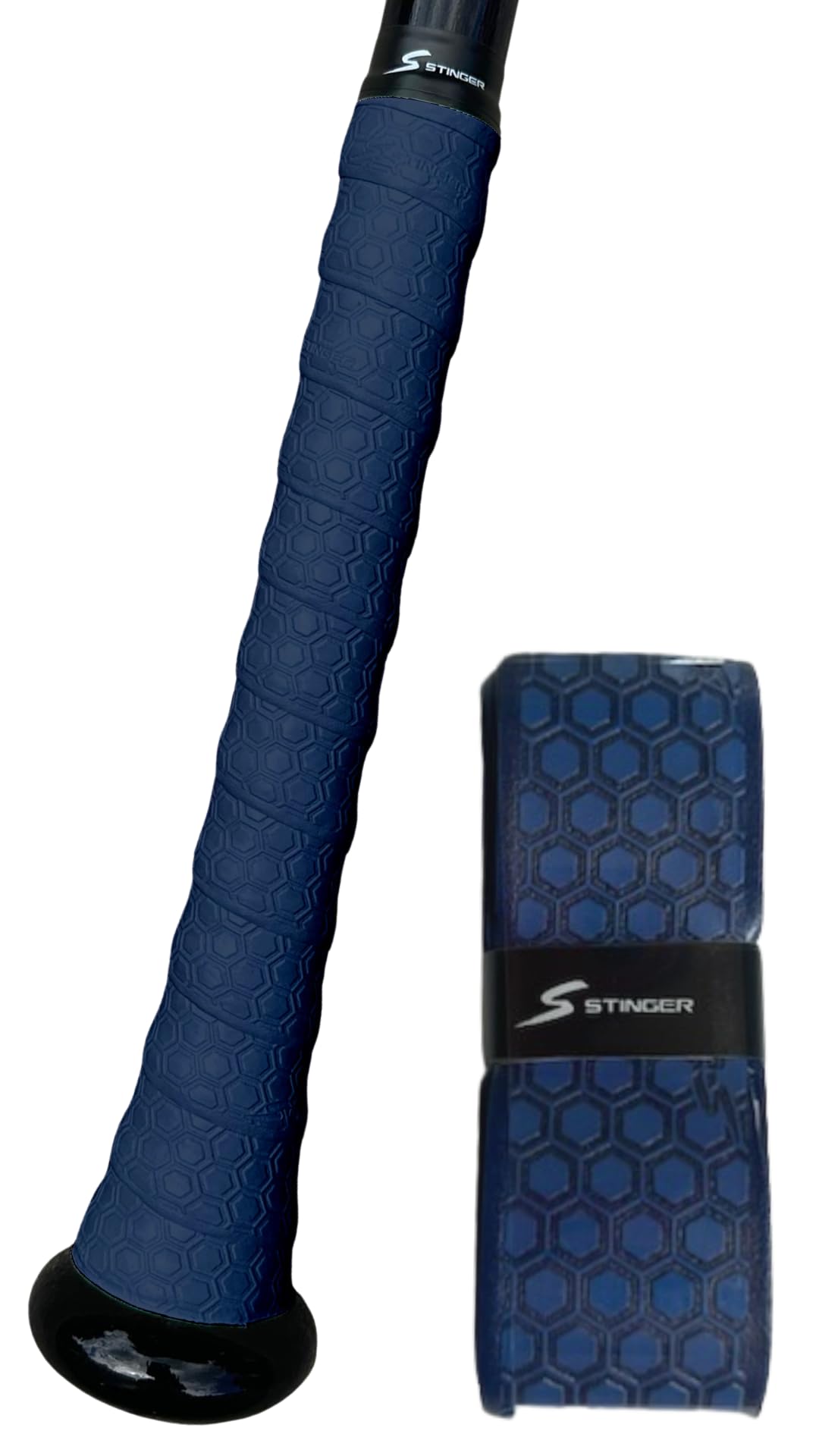 Stinger Premium Polymer Bat Grip(Baseball and Softball) - Navy