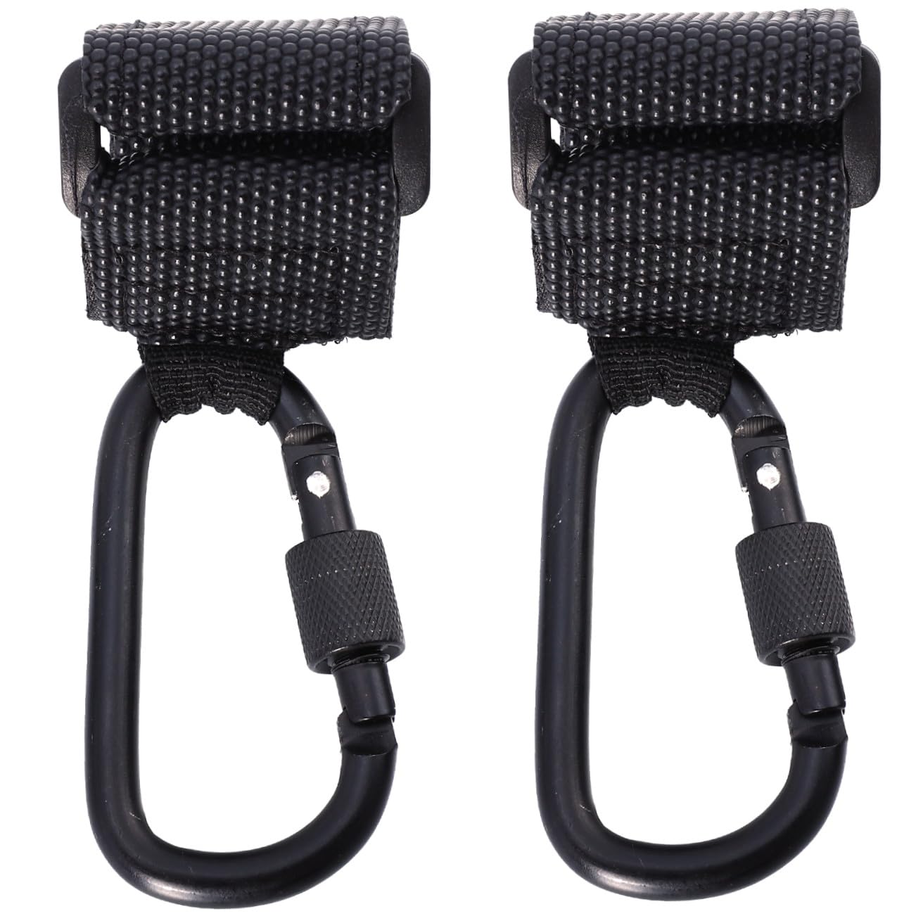 2Pcs Pram Hooks Non Slip Stroller Hangers for Diaper Bags Shopping Bags More Versatile Bag Holders for All Stroller Handles Wheelchairs Bikes