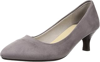 Oriental Traffic R-4008 Women's Pumps, Pointed Toe, Middle Heel, Large Size, Small Size, Easy to Walk In, Fatigue, Fit, Cu...