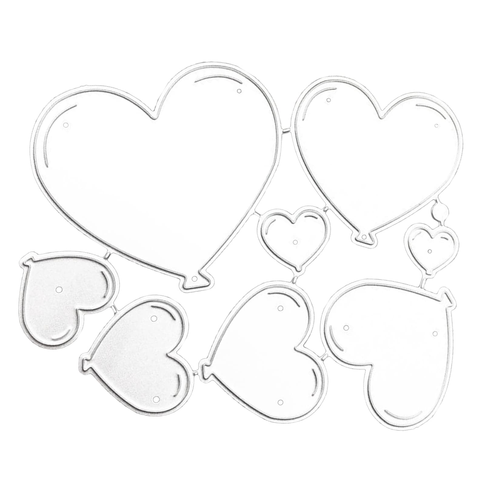 HZBB Metal Cutting Dies Stencils for Scrapbooking Decorative Embossing Paper Cards Template Decorative Die Cuts Scrapbooking Stencils
